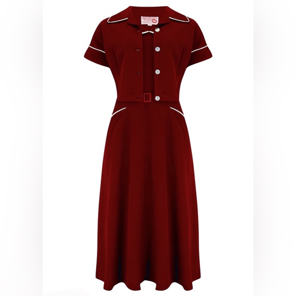 Lucille 2-pc Dress and Bolero by Rock n Romance Vintage - Picture 3 of 16